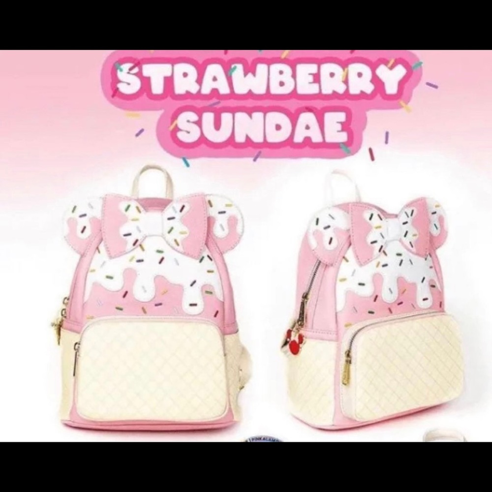 Strawberry Disney loungefly